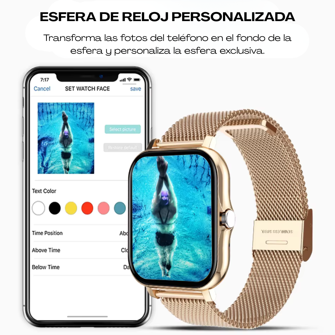 Smartwatch Y13 Reloj Inteligente Bluetooth Deportivo para Hombre y Mujer