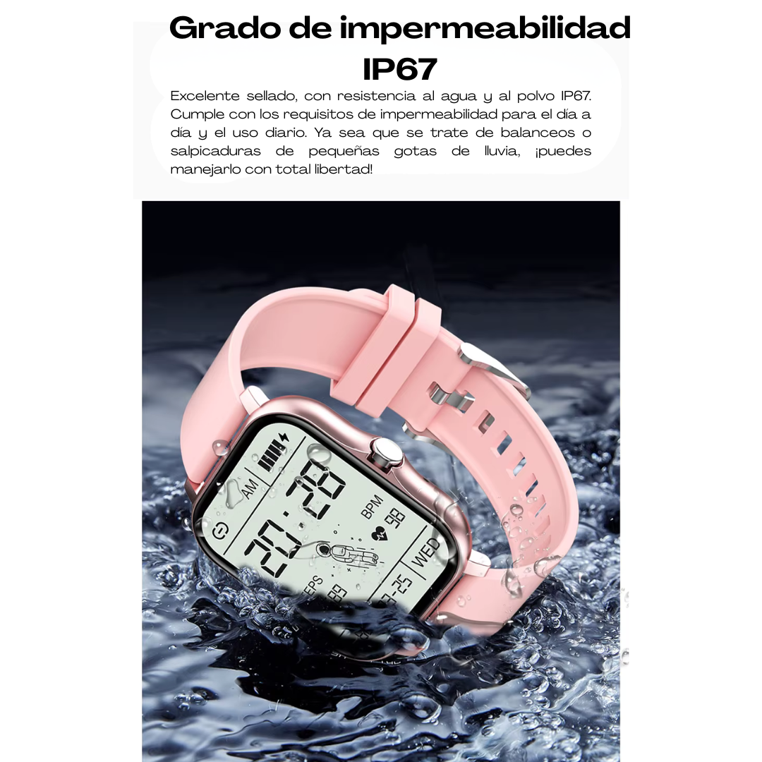 Smartwatch Y13 Reloj Inteligente Bluetooth Deportivo para Hombre y Mujer
