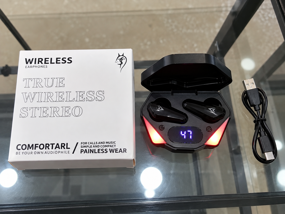 Audífonos Inalámbricos TWS Bluetooth con Pantalla LED | Auriculares Gamer